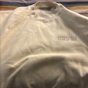 Fear of God Essentials yellow Crewneck Sweatshirt